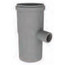 8" PolyPro Tee Cap with Condensate Drain