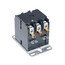 3 Pole Contactor, 120 VAC Coil, 30 Amp Contacts, 180 Ohms DC Resistance, 37 mA