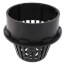 6" Round Atrium Grate (Black)