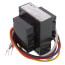 Transformer, 40VA, 60 Hz, 120/208/240V Primary, 24V Secondary, Foot Mount