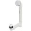 Innovator 900 16 in. Schedule 40 PVC Bath Waste with Foot Actuated Bathtub Stopper (Chrome Plated)