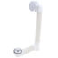 Innovator 900 16 in. Schedule 40 PVC Bath Waste with Push Pull Bathtub Stopper (Chrome Plated)