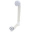 Innovator 900 16 in. Schedule 40 PVC Bath Waste with Push Pull Bathtub Stopper (Chrome Plated)