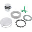 Innovator 901 Schedule 40 ABS Bath Waste Half Kit with Foot Actuated Bathtub Stopper (Chrome Plated)