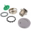 Innovator 901 Schedule 40 PVC Bath Waste Half Kit with Foot Actuated Bathtub Stopper (Brushed Nickel)