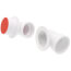 Innovator 901 Schedule 40 PVC Bath Waste Half Kit with Foot Actuated Bathtub Stopper (Brushed Nickel)