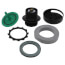 Innovator 901 Schedule 40 PVC Bath Waste Half Kit with Foot Actuated Bathtub Stopper (Wrought Iron)