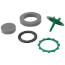 Innovator 901 Schedule 40 ABS Bath Waste Half Kit with Push Pull Bathtub Stopper (Chrome Plated)
