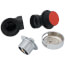 Innovator 901 Schedule 40 ABS Bath Waste Half Kit with Push Pull Bathtub Stopper (Chrome Plated)