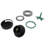 Innovator Push Pull Bath Waste Half Kit, Schedule 40 PVC (Matte Black)
