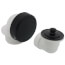 Innovator Push Pull Bath Waste Half Kit, Schedule 40 PVC (Matte Black)