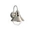 Seaside12" 1 Light Wall Light (Brushed Nickel)
