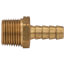 5/16" Hose Barb x 3/8" MIP Brass Pipe Adapter