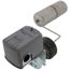Liquid Level Switch w/ Bushing, Reverse Lever, Open On Rise, NEMA 1, Left Float Position (600V)