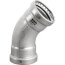 2-1/2" MegaPress XL 316 Stainless Steel 45-Degree Elbow