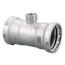 2-1/2" x 2-1/2" x 3/4" Press x Female MegaPress XL 316 Stainless Steel Tee (P x P x F)