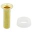 3/8" Derlin Compression Ferrule w/ Brass Insert, Lead Free (2 Pack)