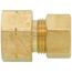 1/2" OD x 3/8" FIP Brass Compression Connector, Lead Free