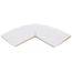 E-FLEX GUARD 90-Degree White Line Set Insulation Elbow for 5/8" and 7/8" Tubing w/ 1/2" Wall Insulation