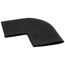 E-FLEX GUARD 90-Degree Black Line Set Insulation Elbow for 3/4" and 7/8" Tubing w/ 1" Wall Insulation