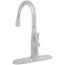 Essa Single Handle Pull-Down Kitchen Faucet (Chrome, DST)
