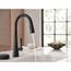 Kurv 1 Handle Pulldown Kitchen Faucet, 1.5 GPM, 9126EVBL (Matte Black)
