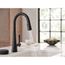 Kurv 1 Handle Pulldown Kitchen Faucet, 1.5 GPM, 9126EVBL (Matte Black)