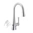Kurv 1 Handle Pulldown Kitchen Faucet, 1.5 GPM, 9126EWC (Chrome)