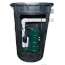 24" x 24" Shark Simplex Indoor Grinder Pump Package System, M805/Poly, 1-1/4" Discharge w/ Alarm (115V)