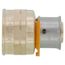 1/2" PEX Press x 1/2" Female Adapter w/ Attached Sleeve (Zero Lead Bronze)