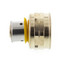 1/2" PEX Press x 3/4" Female Adapter w/ Attached Sleeve (Zero Lead Bronze)