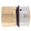 3/4" PEX Press x 1/2" Female Adapter w/ Attached Sleeve (Zero Lead Bronze)