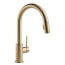 Trinsic Single Handle Pull-Down Kitchen Faucet (Champagne Bronze), 9159-CZ-DST