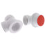 Innovator 917 Schedule 40 PVC Push Pull Drain Tee Half Kit (Chrome Plated)