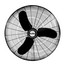 9074 24" 3 Speed Oscillating Grade Wall Mount Fan (5770 CFM)