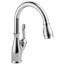 Leland Single Handle Pull-Down Kitchen Faucet with ShieldSpray Technology (Chrome, DST)
