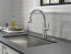 Coranto Single Handle Pull Down Kitchen Faucet (Arctic Stainless), 9179-AR-DST