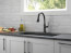 Coranto Single Handle Pull Down Kitchen Faucet (Matte Black), 9179-BL-DST