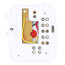 Bimetal Thermostat w/ Heat & Cool, 918081