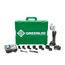 Intelli-PUNCH Battery-Hydraulic Knockout Kit with Slug-Buster 1/2" - 2" Conduits