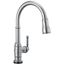 Broderick 1-Handle Pull-Down Kitchen Faucet With Touch2O Technology (Arctic Stainless), 9190T-AR-DST