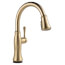 Cassidy Single Handle Pull-Down Kitchen Faucet w/ Touch2O and ShieldSpray (Lumicoat Champagne Bronze), 9197T-CZ-PR-DST