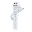 15A 125V, Medical Grade SuRGe Protective Power Strip w/ 6 NEMA 5-15R Outlets, 15' Cord