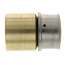 1" PEX Press Copper Pipe Adapter w/ Attached Sleeve (Lead Free Bronze)