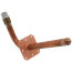 1/2" PEX Press Copper Stub Ell, 3-1/2" x 8" w/ Wall Plate (Lead Free)