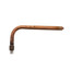 3/8" PEX Press x 1/2" Copper Stub Ell, 3-1/2" x 8" (Lead Free)