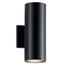 Cylinder 12" Wall Light (Black)