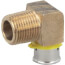 1-1/2" PEX Press x 1-1/2" Male 90-Degree Elbow w/ Attached Sleeve (Lead Free)