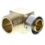 1-1/4" PEX Press x 1-1/4" Male 90° Elbow w/ Attached Sleeve (Lead Free)