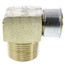 1-1/4" PEX Press x 1-1/4" Male 90° Elbow w/ Attached Sleeve (Lead Free)